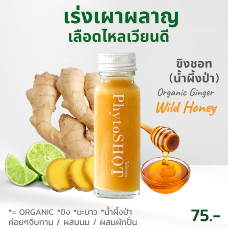 GINGER SHOT (น้ำผึ้งป่า)